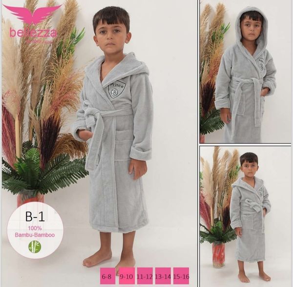 ERKEK ÇOCUK BORNOZ